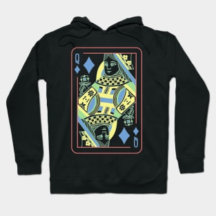 Queen of Diamonds Night Mode Hoodie